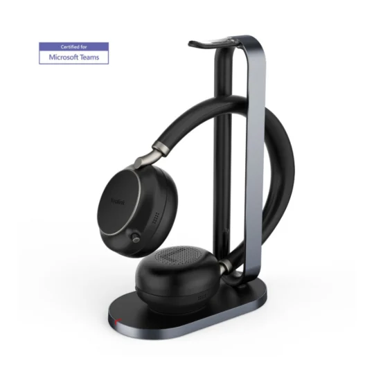 Yealink BH76 with Charging Stand Teams Black USB-A