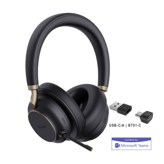 Yealink BH76 Plus Teams Black USB-C/A