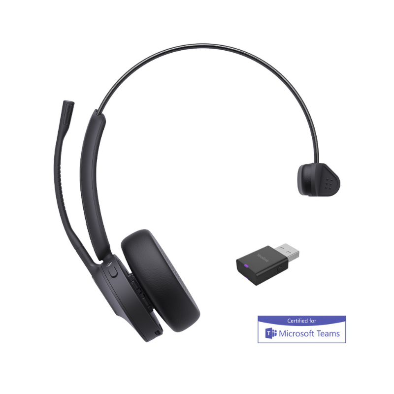 Yealink WH64 Hybrid Mono with Charging Stand Teams