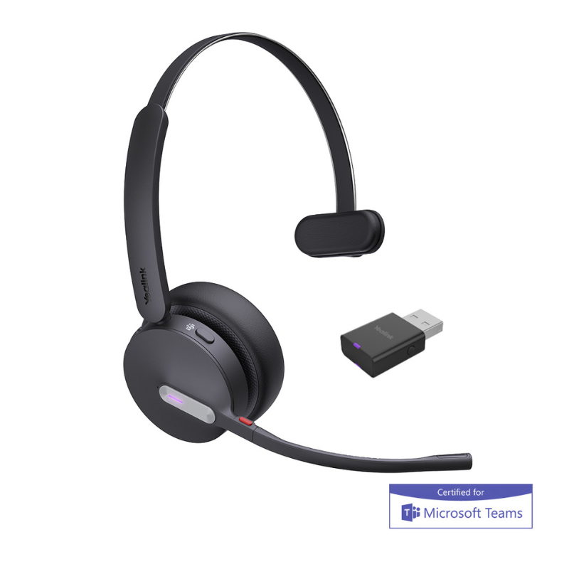 Yealink WH64 Hybrid Mono with Charging Stand Teams