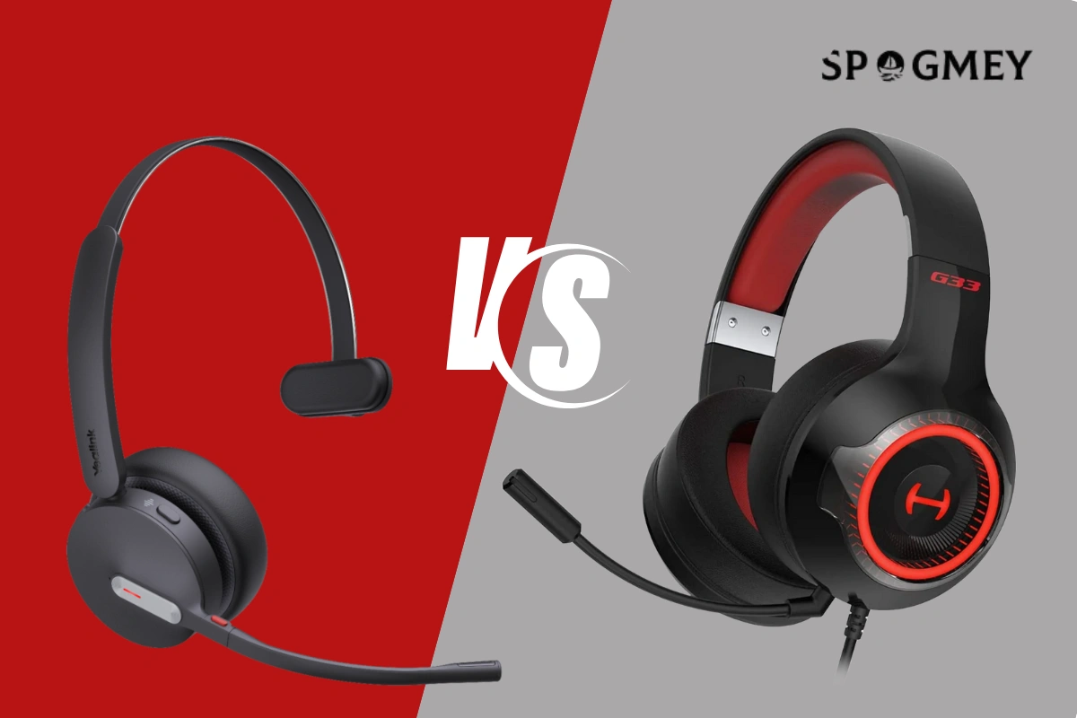 Difference Between an Office Headset and a Gaming Headset