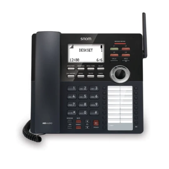 Snom M18 KLE – SIP DECT 4-Line Deskset